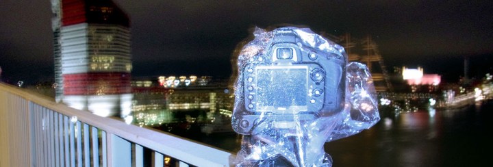 A little rain but not enough to spoil the sequence